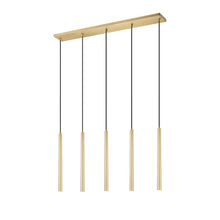 Z-Lite 5 Light Linear Chandelier
