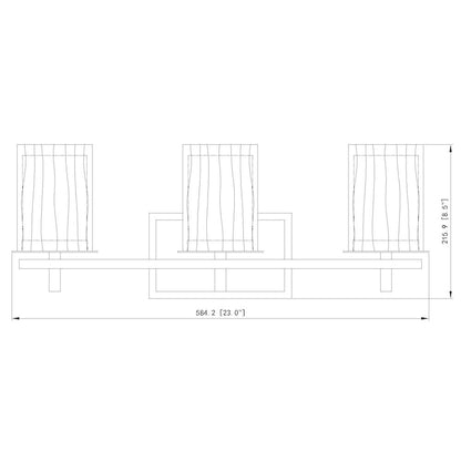 Z-Lite 3 Light Vanity