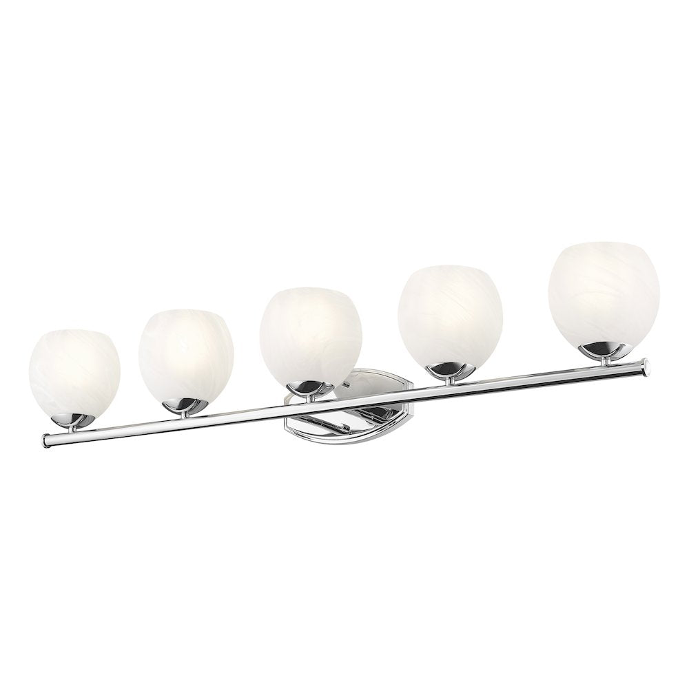 Z-Lite 5 Light Vanity, Chrome
