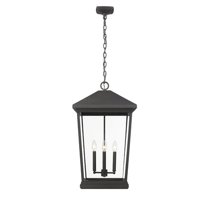 Z-Lite 4 Light Outdoor Chain Mount Ceiling Fixture