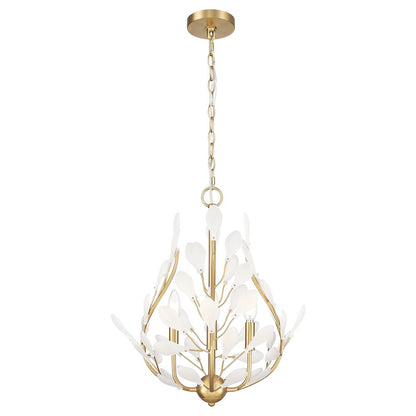Z-Lite 4 Light Chandelier, Modern Gold