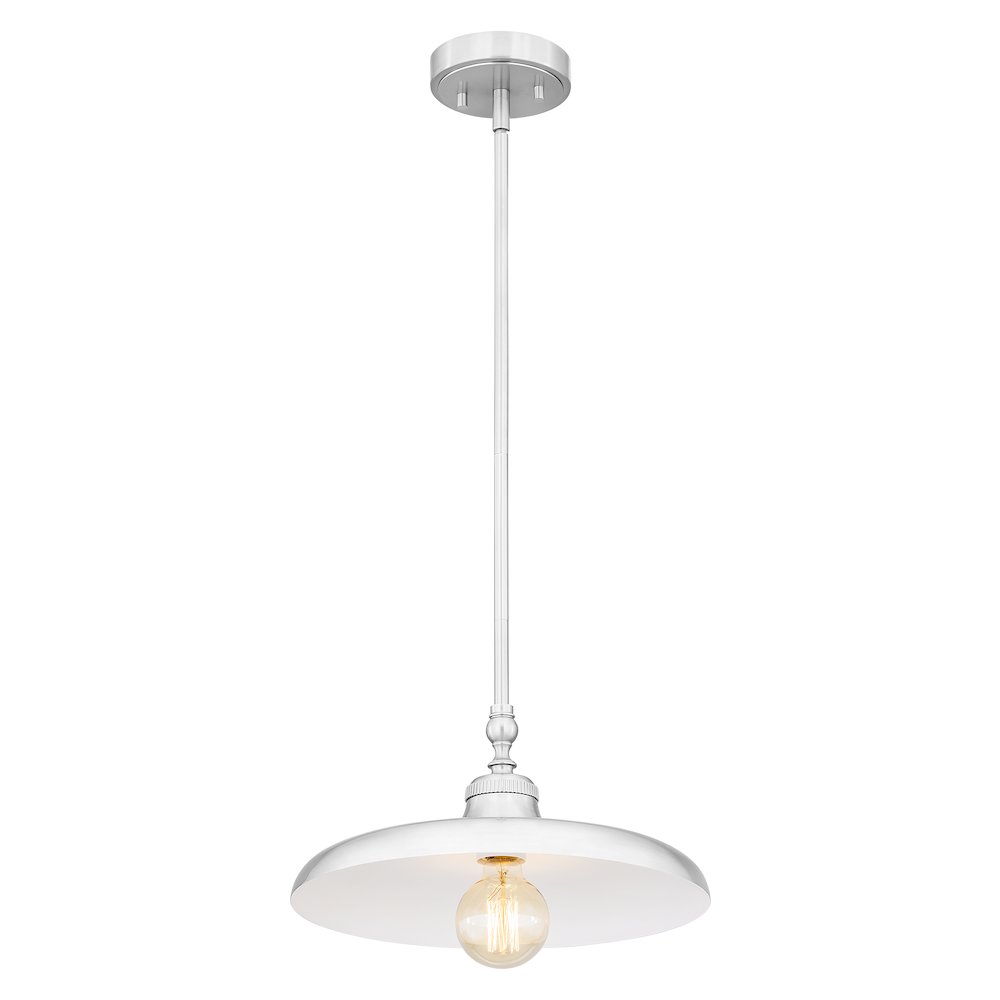 Camden 1 Light Brushed Nickel Pendant