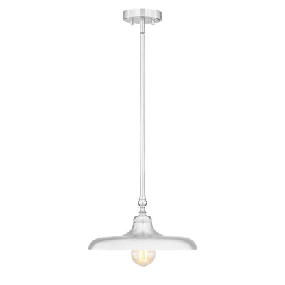 Camden 1 Light Brushed Nickel Pendant