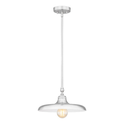 Camden 1 Light Brushed Nickel Pendant