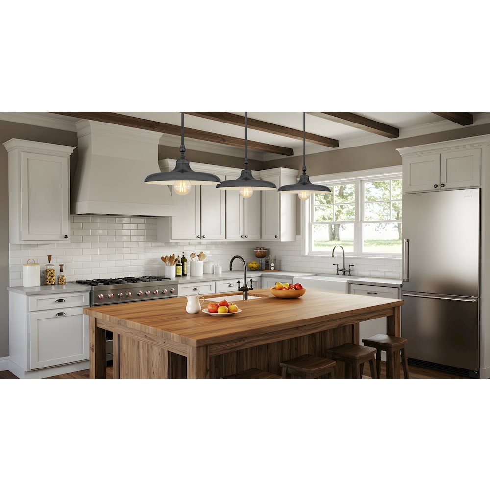 Camden 1 Light Modern Bronze Pendant