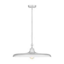 Camden 1 Light Brushed Nickel Pendant