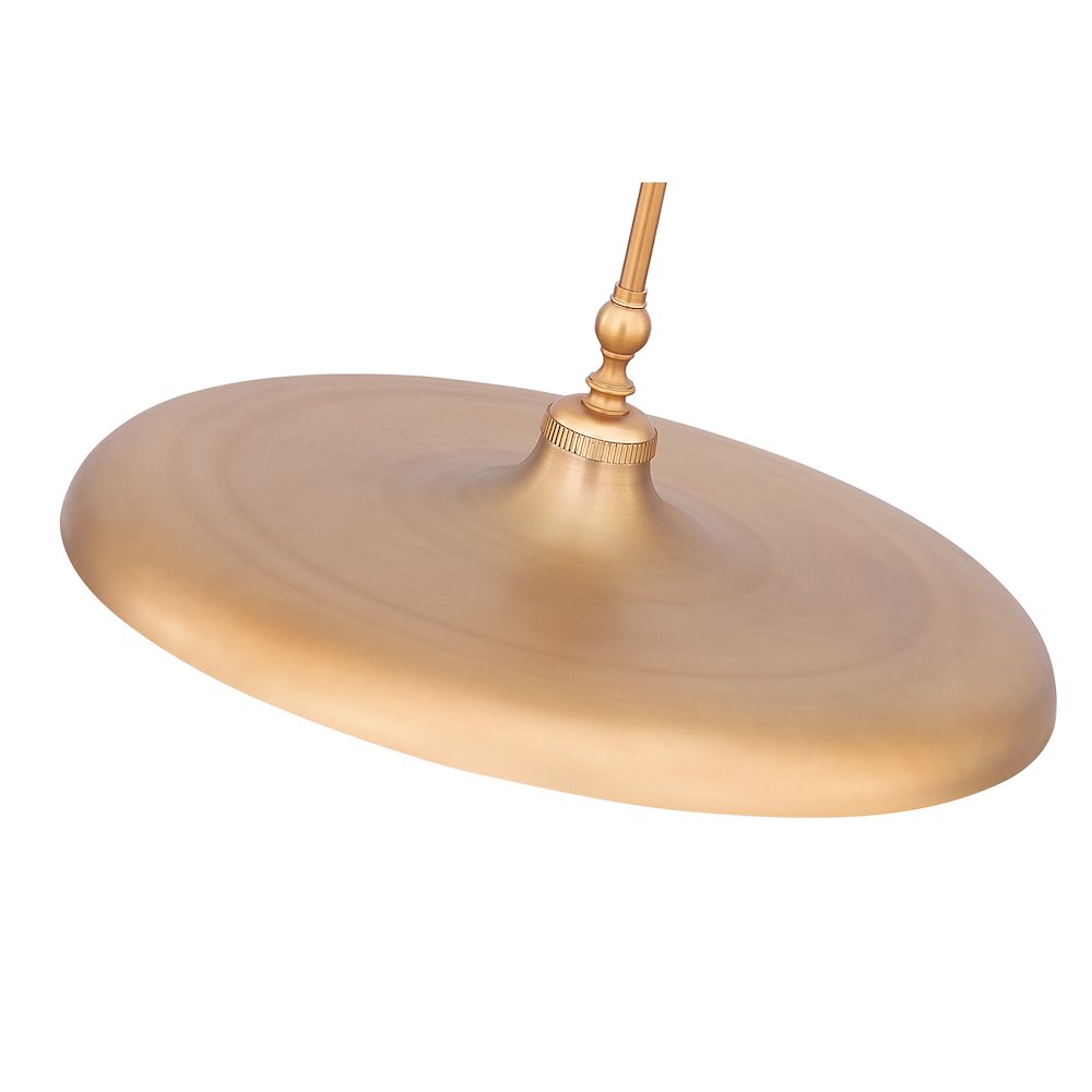 Camden 1 Light Rubbed Brass Pendant