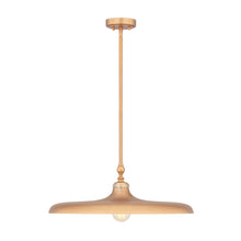 Camden 1 Light Rubbed Brass Pendant