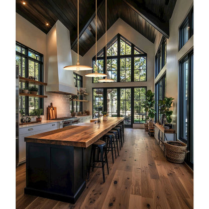 Camden 1 Light Rubbed Brass Pendant