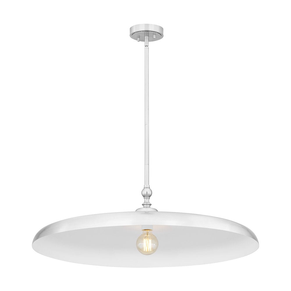 Camden 1 Light Brushed Nickel Pendant