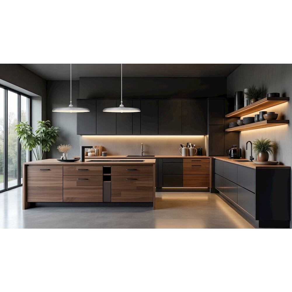 Camden 1 Light Brushed Nickel Pendant