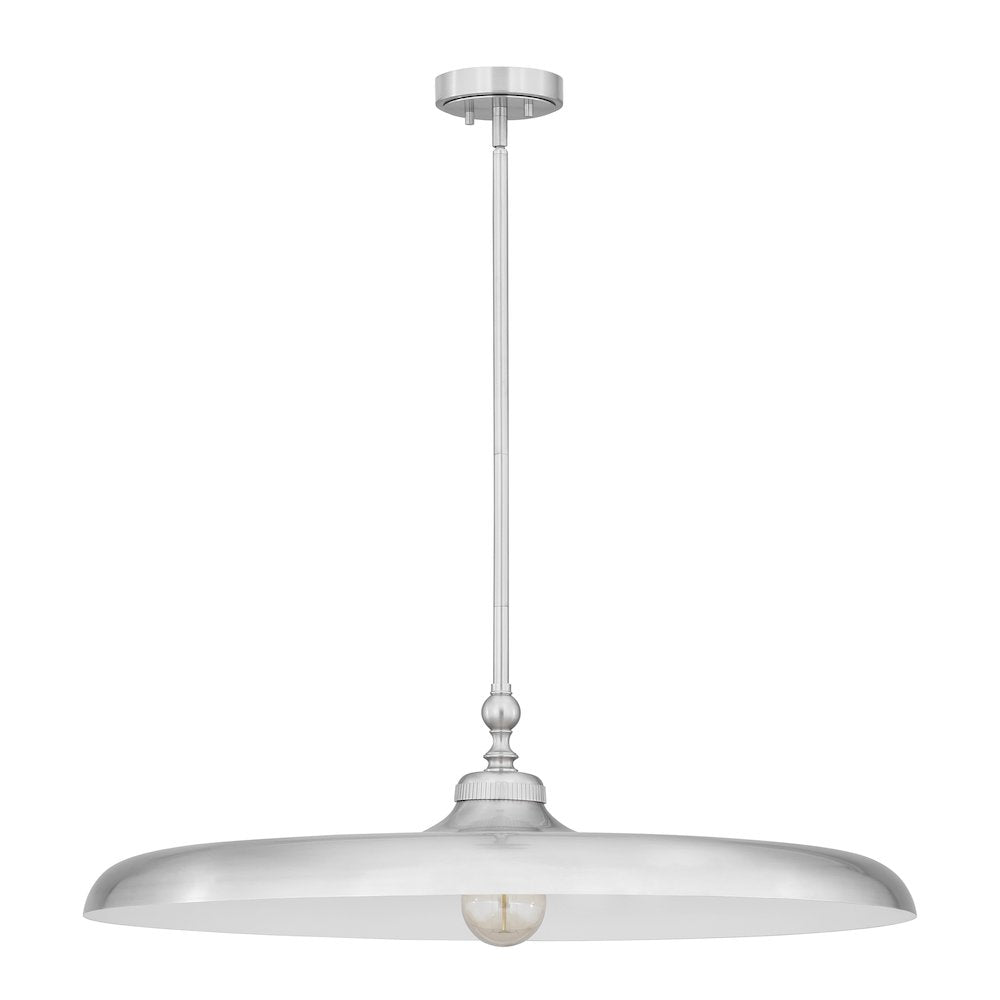 Camden 1 Light Brushed Nickel Pendant