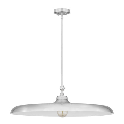 Camden 1 Light Brushed Nickel Pendant