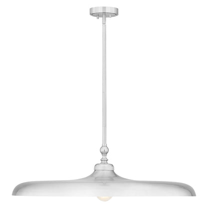 Camden 1 Light Brushed Nickel Pendant