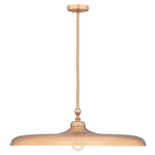 Camden 1 Light Rubbed Brass Pendant