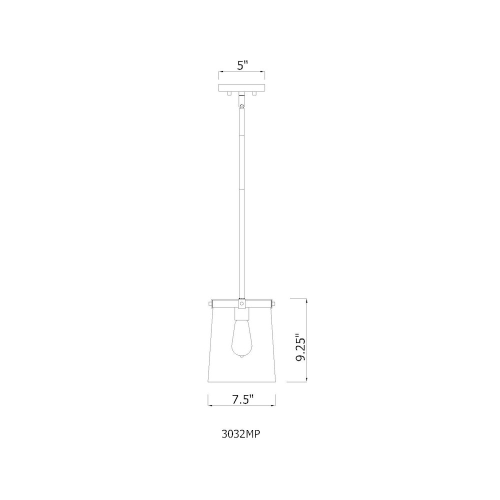 Z-Lite 1 Light Pendant