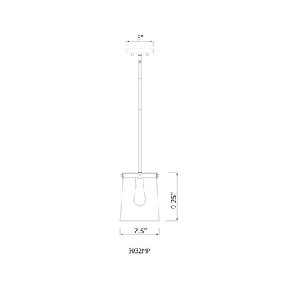Z-Lite 1 Light Pendant