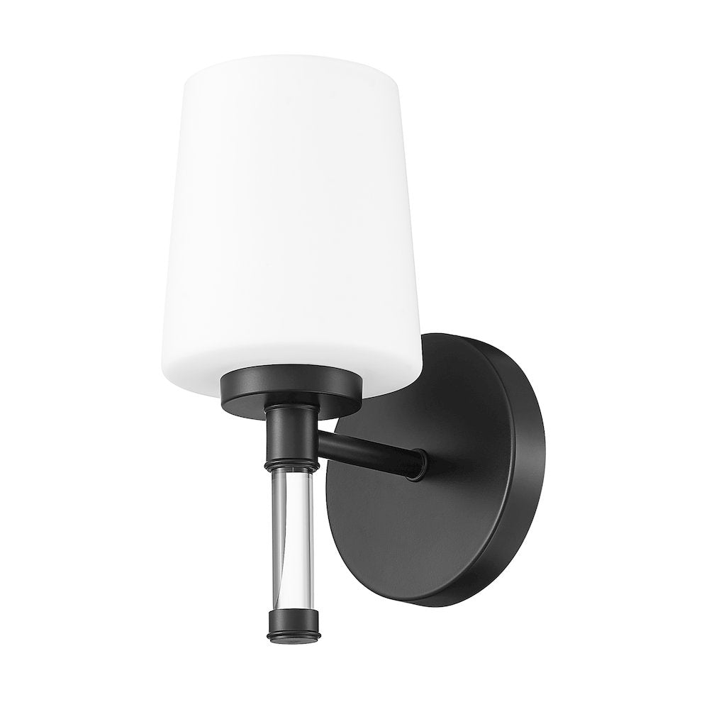 Z-Lite 1 Light Vanity, Matte Black