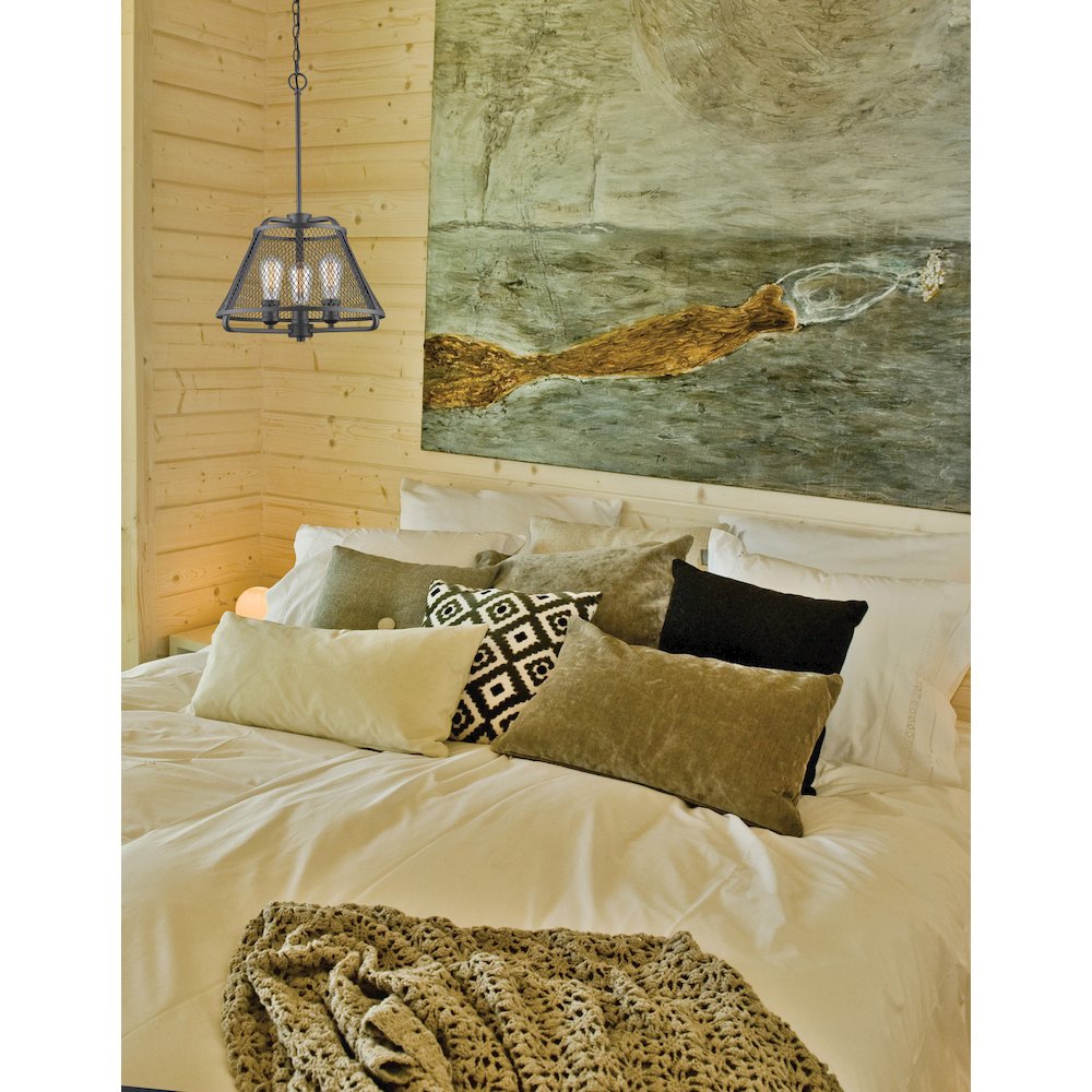 Z-Lite 3 Light Pendant