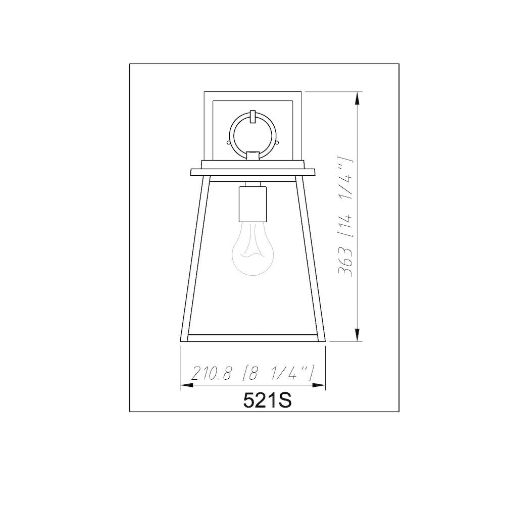 Z-Lite 1 Light Outdoor Wall Light