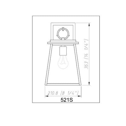 Z-Lite 1 Light Outdoor Wall Light