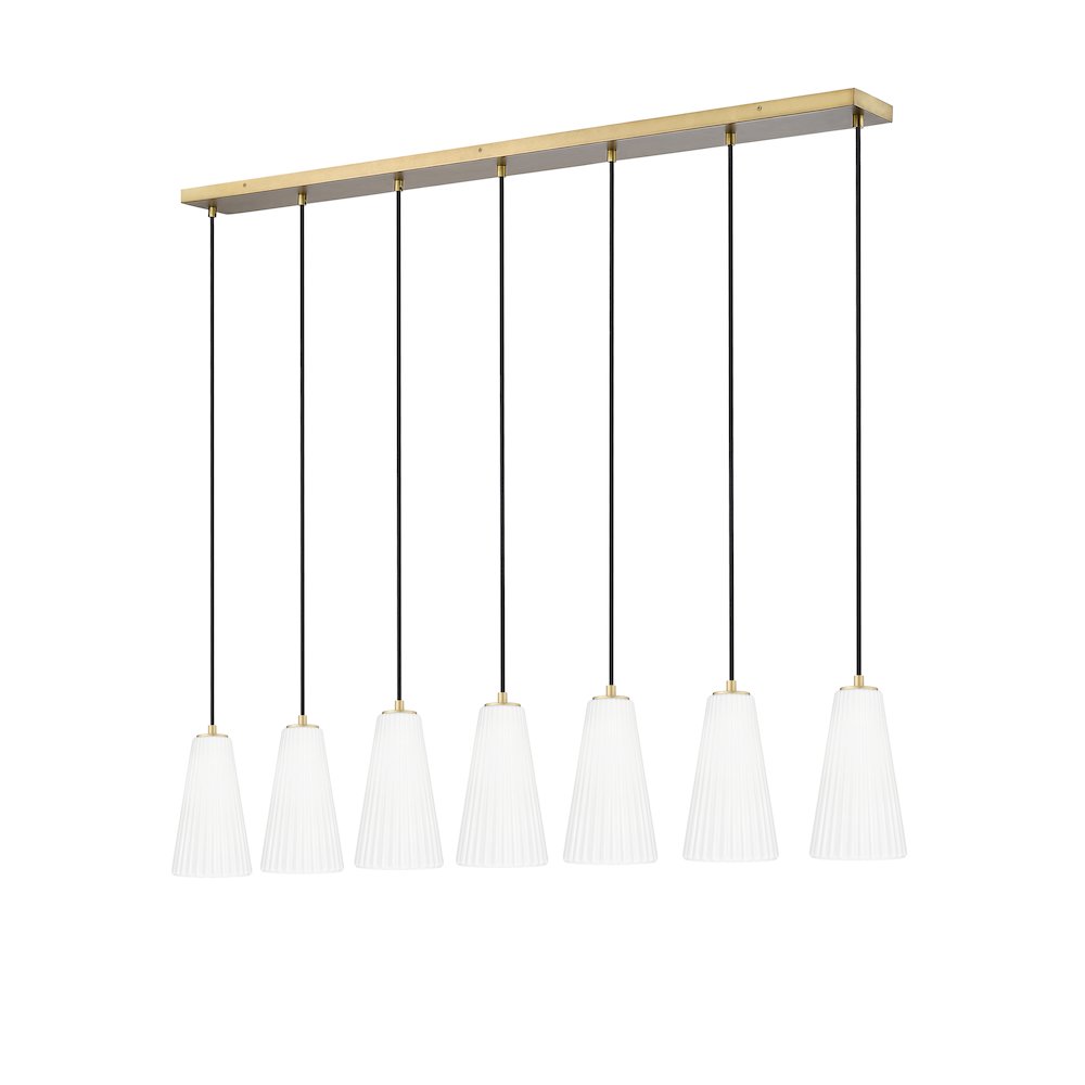 Z-Lite 7 Light Linear Chandelier