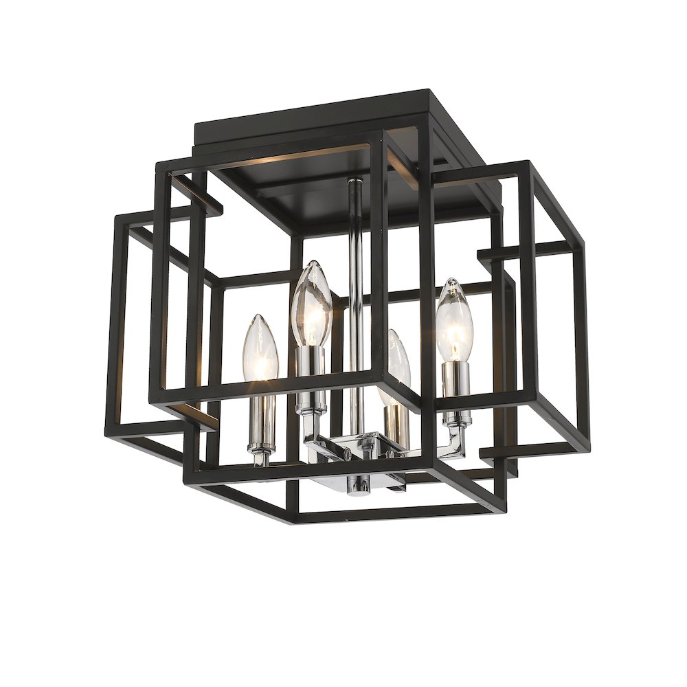 Z-Lite 4 Light Flush Mount