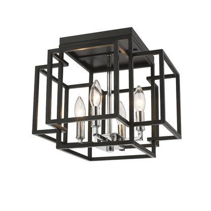 Z-Lite 4 Light Flush Mount