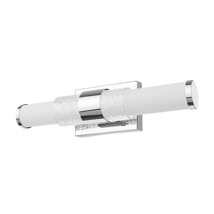 Z-Lite Egon 1 Light Vanity in Chrome color, Steel frame
