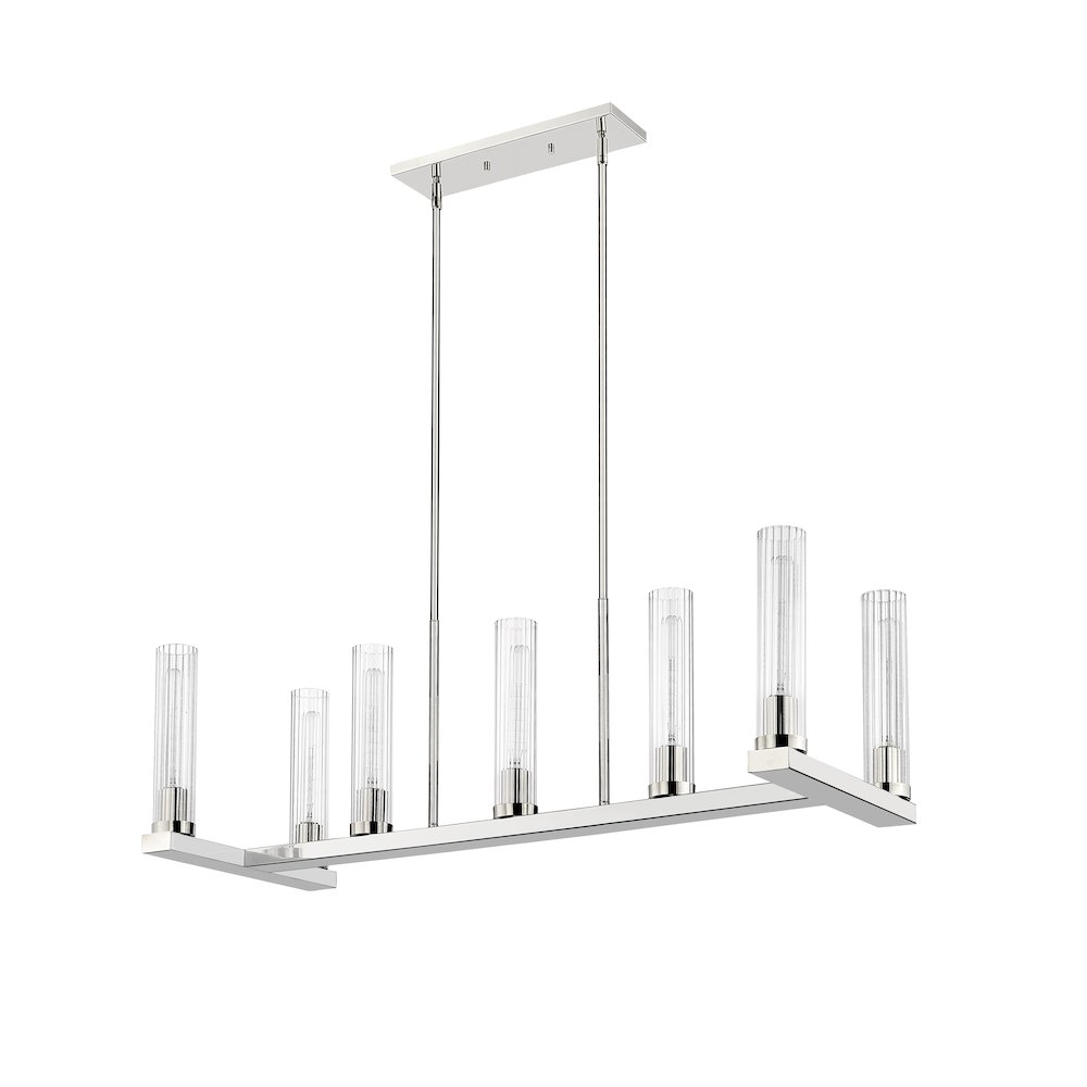 Z-Lite 7 Light Linear Chandelier