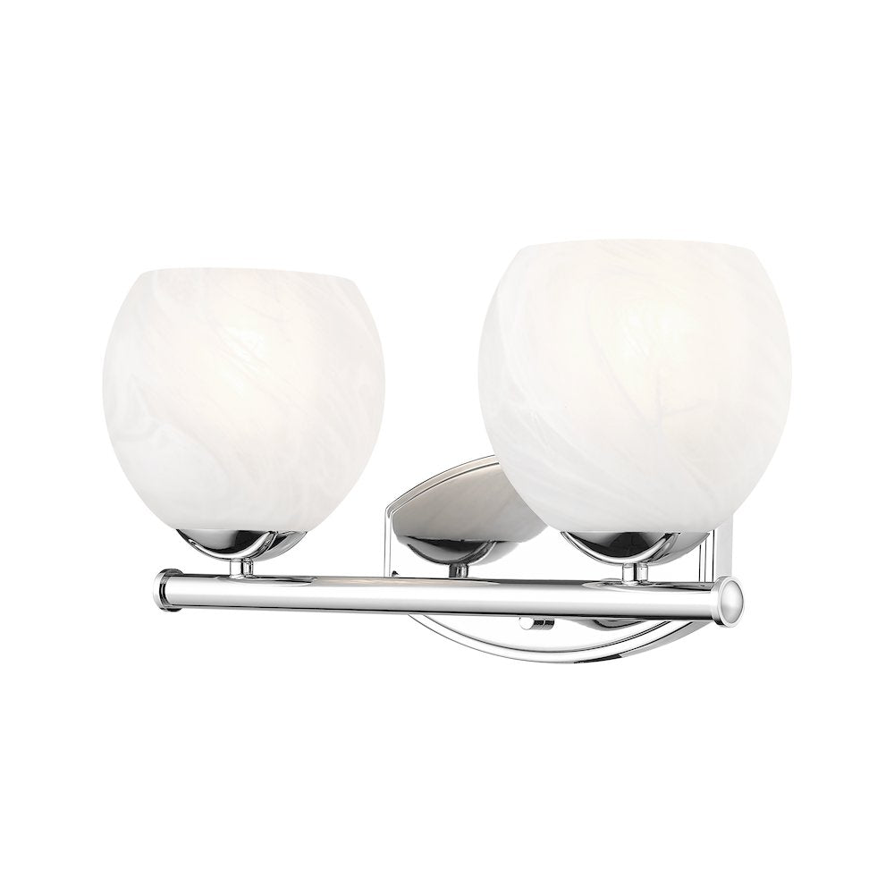 Z-Lite 2 Light Vanity, Chrome