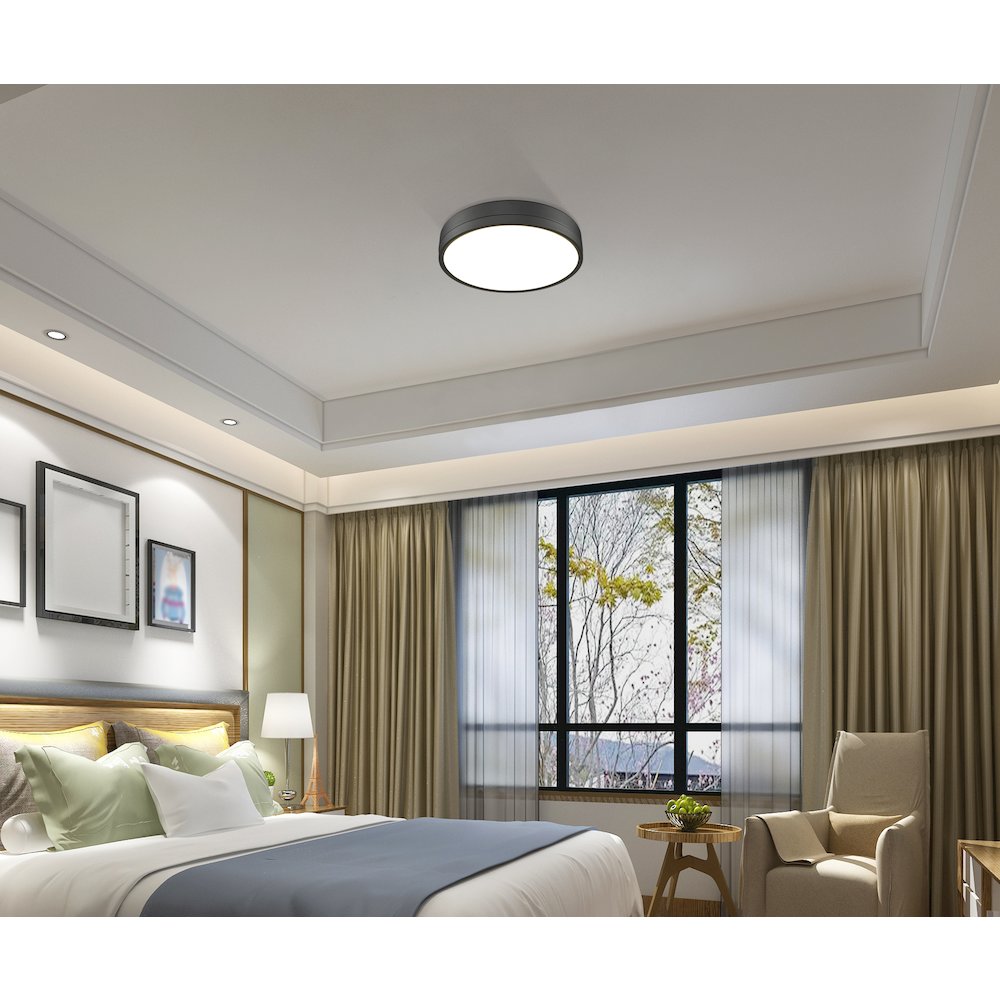 Z-Lite 1 Light Flush Mount