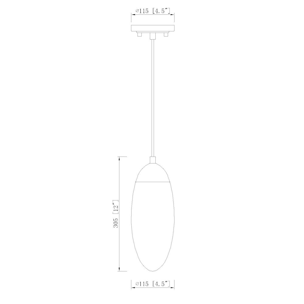 Z-Lite 1 Light Pendant