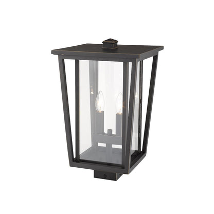 Z-Lite 2 Light Outdoor Post Mount Fixture