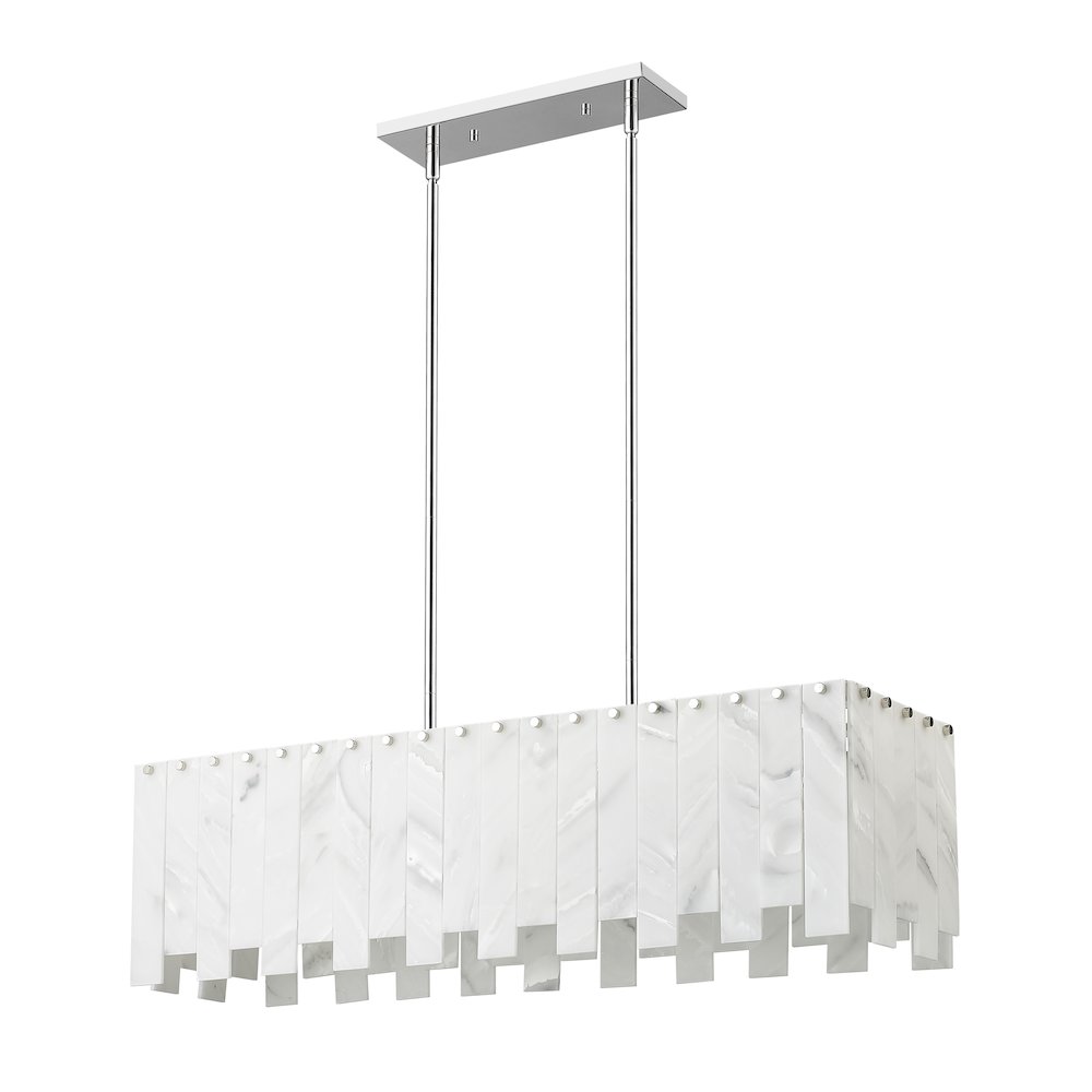 Z-Lite 5 Light Linear Chandelier