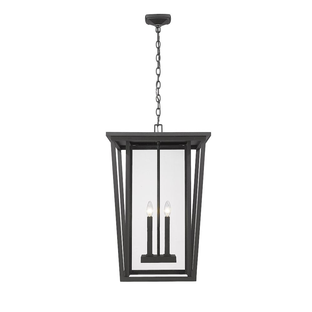 Z-Lite 4 Light Outdoor Chain Mount Ceiling Fixture