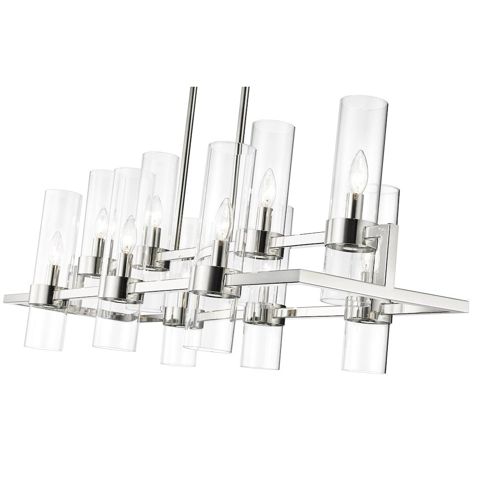 Z-Lite 10 Light Linear Chandelier