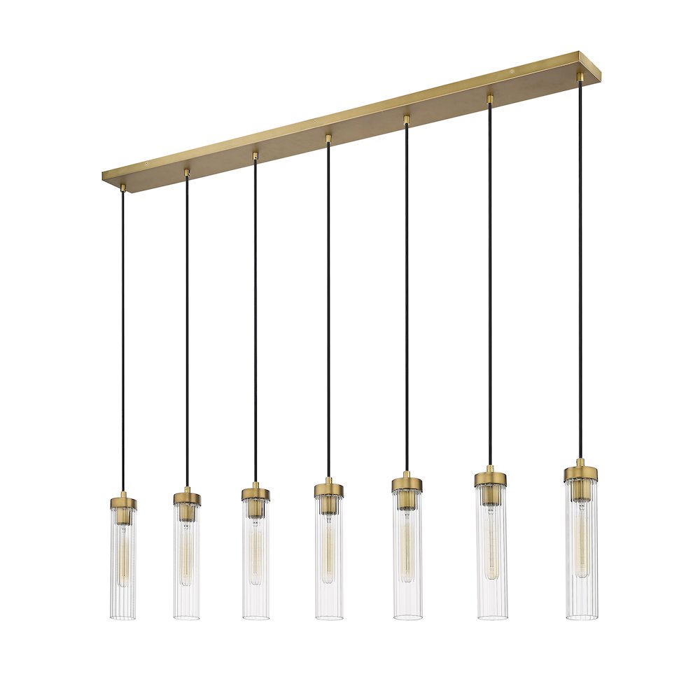 Z-Lite 7 Light Linear Chandelier