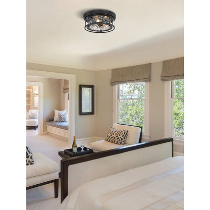 Z-Lite 3 Light Flush Mount