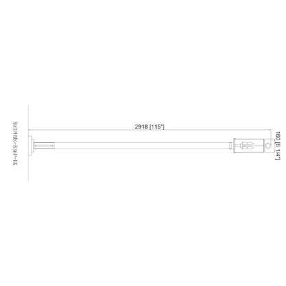 Z-Lite 2 Light Outdoor Post Mounted Fixture