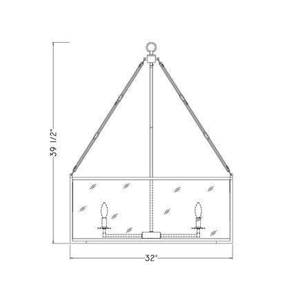 Z-Lite 8 Light Chandelier