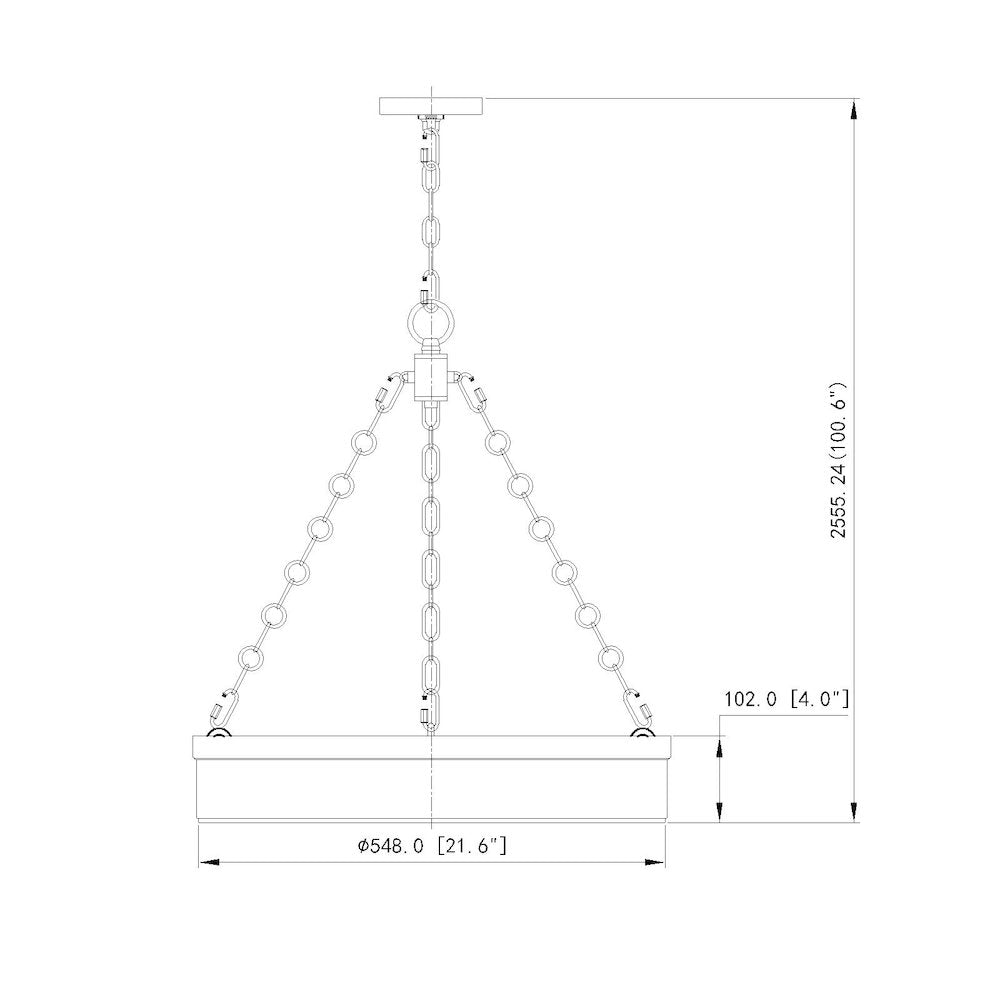 Z-Lite 3 Light Chandelier