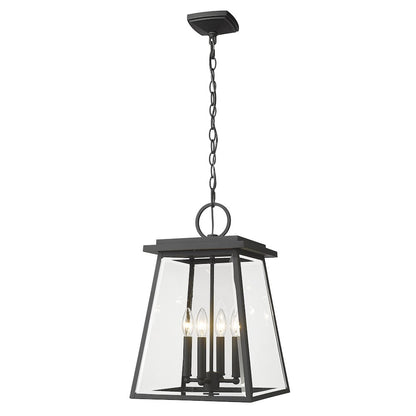 Z-Lite 4 Light Outdoor Chain Mount Ceiling Fixture