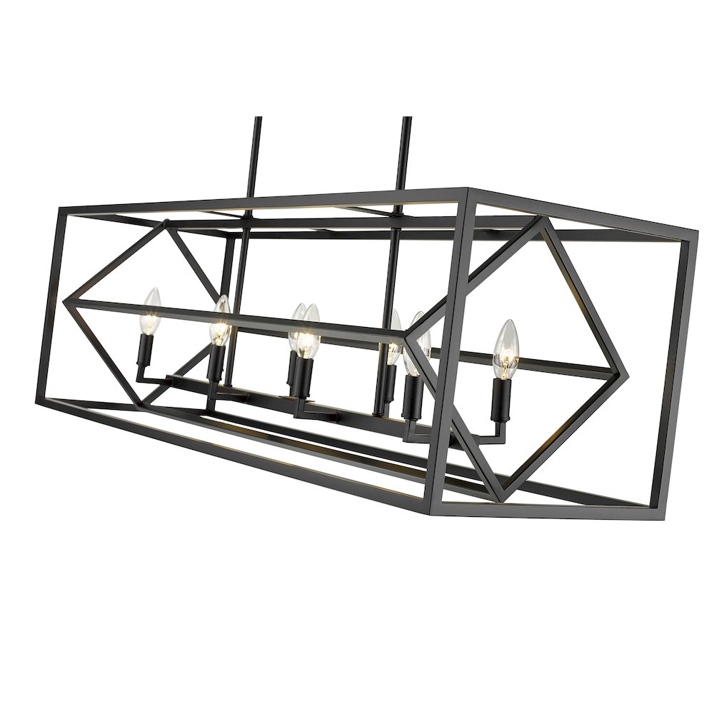 Z-Lite 8 Light Linear Chandelier