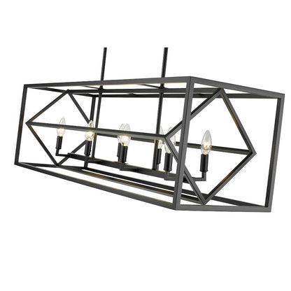 Z-Lite 8 Light Linear Chandelier