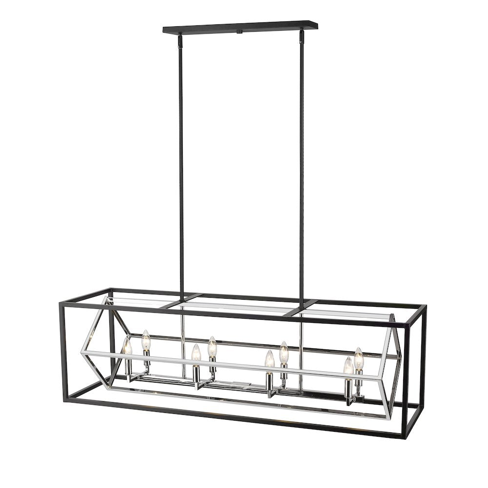 Z-Lite 8 Light Linear Chandelier