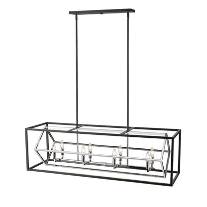 Z-Lite 8 Light Linear Chandelier