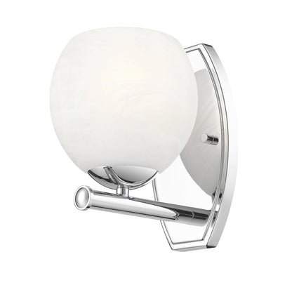 Z-Lite 1 Light Wall Sconce, Chrome