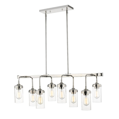 Z-Lite 8 Light Linear Chandelier