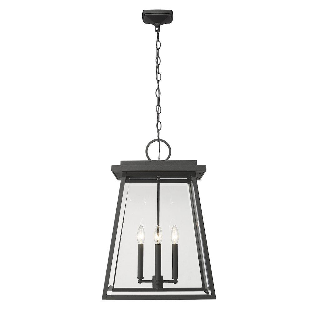 Z-Lite 4 Light Outdoor Chain Mount Ceiling Fixture